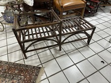 Bambus-Rattan Tisch /