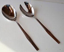 FRANKFURT seltenes großes Salatbesteck 23,5 WMF Besteck Cromargan poliert