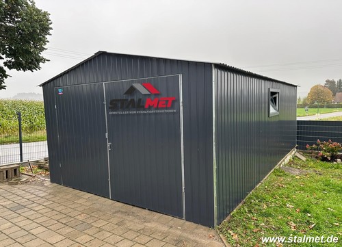 Fertiggarage mit satteldach - fertiggarage,