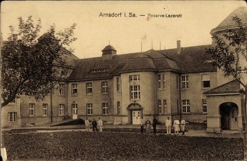 Arnsdorf sachsen - ak, in