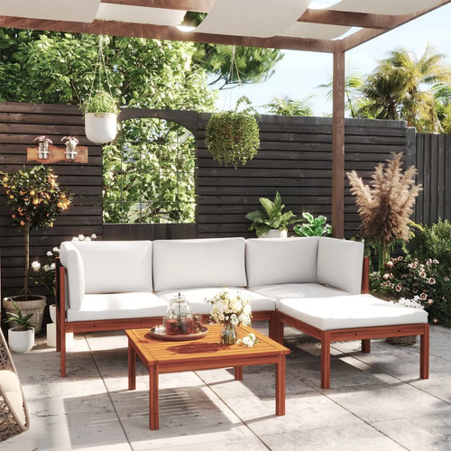 Tlg garten lounge set mit - 5-tlg.,