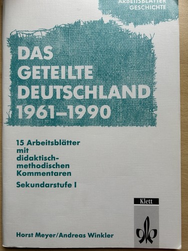 Klett arbeitsblätter das - klett,