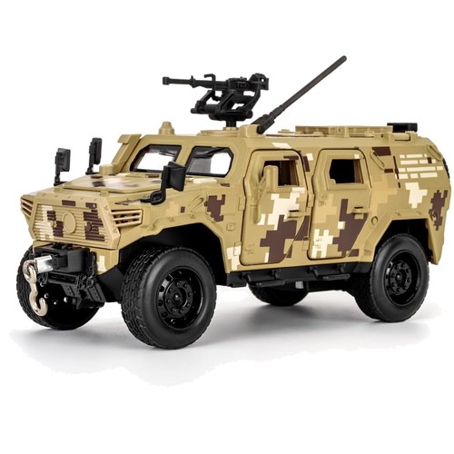 Modellauto gelb gepanzert - 1/32,