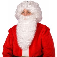 Weihnachtsmann Bart & Perücke