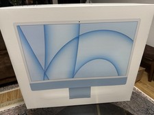 Apple iMac 24 Zoll (512GB SSD, Apple M1, 3,20GHz, 16GB, 8-Core GPU) Blau -...