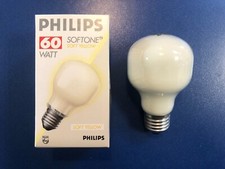PHILIPS Glühlampe SOFTONE SOFT YELLOW E27 T60 60W LAMPE GLÜHLAMPE Glühbirne