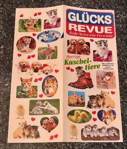 Sticker bogen aus zeitschrift - sticker,