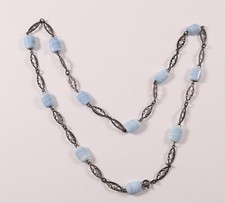 Art-Deco Collier Silber 800