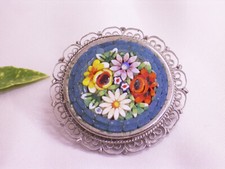 MILLEFIORI MOSAIKBROSCHE /