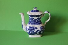 Copeland Spode Blue Tower Kaffeekanne Kanne 1,1 Liter