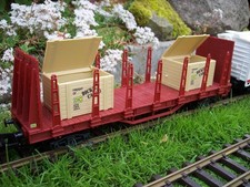 Güterwagen Rungenwagen Spur G