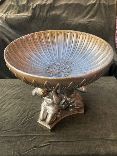 Keramik schale barock silber - keramik,
