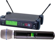 Shure SLX4 + Beta 87A Gesang