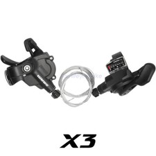 SRAM X3 SCHALTHEBEL SATZ 3x7