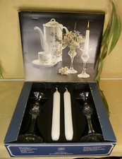 ROSENTHAL - 2x Tischleuchter o. Tischvasen + Kerzen "Monbijou" Stil Rokoko