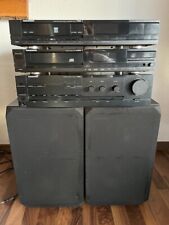 Grundig gebrauchte Musikanlage bestehend aus 3 Bausteinen und 2 Boxen