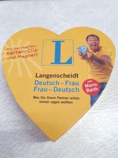 langenscheidt deutsch-frau, frau-deutsch mit herzkarten v. mario barth