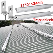 Solarpanel Flachdach