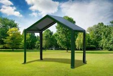 Partyzelt 3x2m grün - 3x2m, pvc