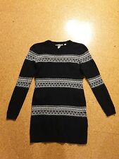 Longpullover Gr.S , H&M , Norwegermuster , mit Alpakawolle , Stickpulli 
