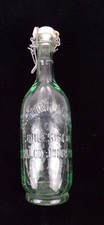Alte Flasche Schlesische SINALCO Industrie Hermann Meier Verschluss Schlesien