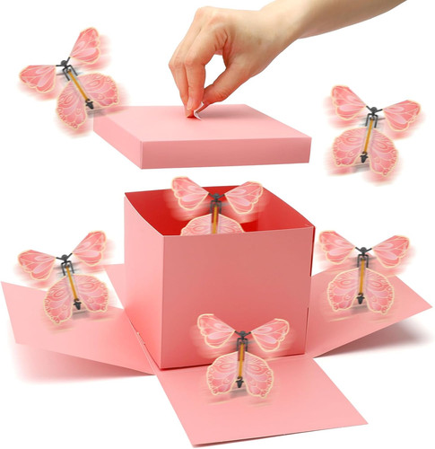 Geschenkbox fliegende - geschenkbox,