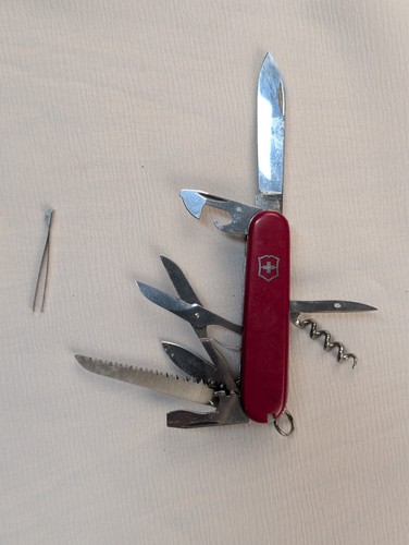 Klassisches rotes victorinox - rotes,