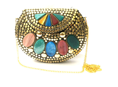 Multicolor mosaik gold - mosaik, perlen
