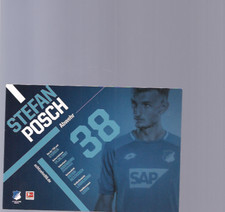 Autogramm Stefan Posch Fußballspieler Hoffenheim Originalunterschrift
