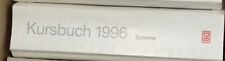 Kursbuch DB Deutsche Bahn 1996 Sommer