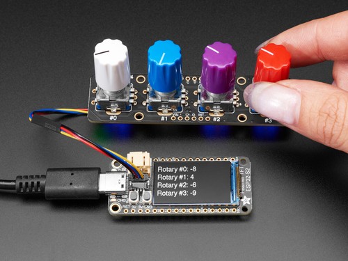 Adafruit i2c quad rotary - i2c,