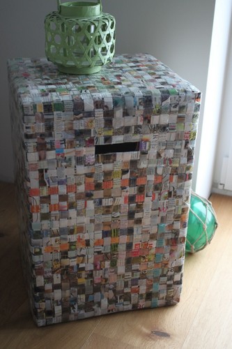 Upcycling hocker beistelltisch - upcycling,