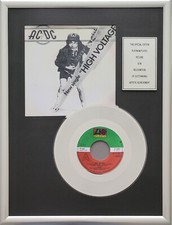 AC/DC High Voltage 7 Zoll Single Platin Schallplatte Vinyl Record ( goldene )