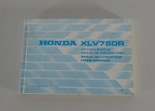 Betriebsanleitung / Owner´s Manual Honda XLV 750 R Enduro Stand 1983