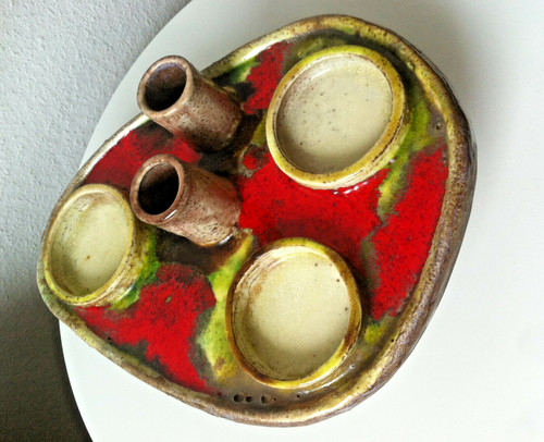 Vase kerzenständer 60s 70er - 60s,