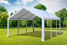 Partyzelt 4x6m Weiß PVC