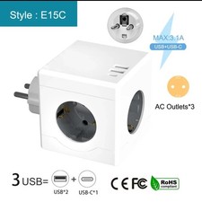 Steckdosenwürfel EU Steckdose