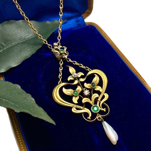 Jugendstil gold diamant - jugendstil,