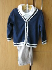 Jungenkombination 3-Teiler Emile et Rose 18 Monate 83 cm Neu