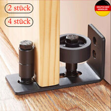 2* Schiebetürsystem Schiebetürbeschlag Bodenführungsrolle Laufschiene Türführung