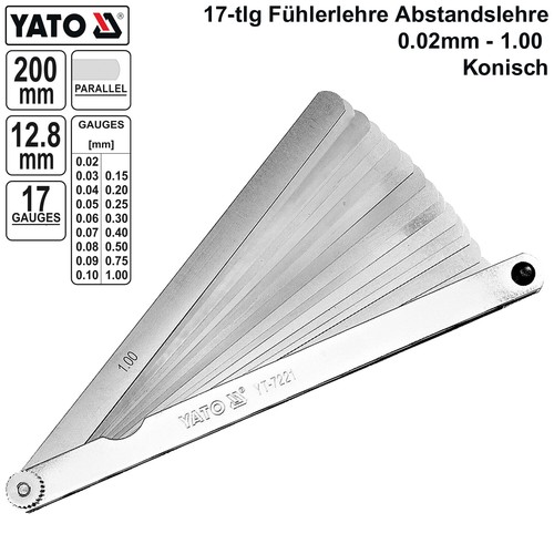 Fühlerlehre abstandslehre - fühlerlehre,