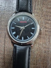 Wempe Armbanduhr Schwarz Silber