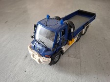 Mercedes-Benz Unimog blau, THW. Pritsche lang, 1:24, Dickie Toys, Tuning