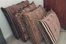 Kelim-Bodenkissen schöne Muster 3 Kissen  100x80 cm, 2 Kissen 100x50 Einzelpreis