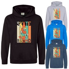 Kinder Hoodie Skateboard