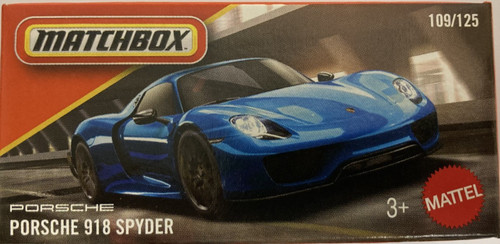 Matchbox 2026 porsche 918 - matchbox,