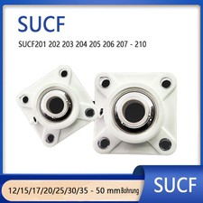 Kunststoff Nylon Edelstahl SUCF201 - SUCF210 Lagergehäuse Flanschlager Lagerbock