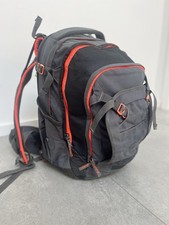 Satch Schulrucksack Grau-Orange