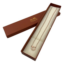 Coach Halskette Kette Herz Necklace Rhinestones Rose Gold mit Box Original