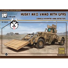 Panda Hobby 1:35 Husky Mk. III VMMD mit GPRS Fahrzeug montiert Minensuchgerät Kit